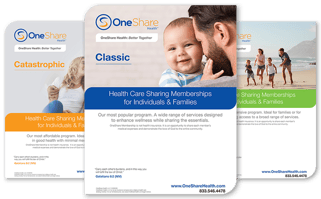 OneShare Health Membership Program Brochures