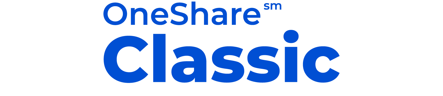 OneShare Classic Program